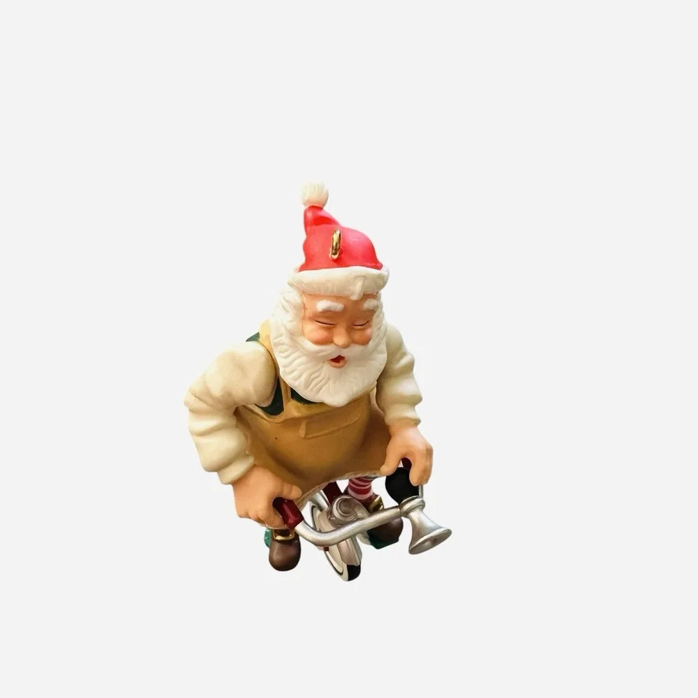 HALLMARK Keepsake Santa On Tricycle‎ Christmas Ornament 12TH In SERIES